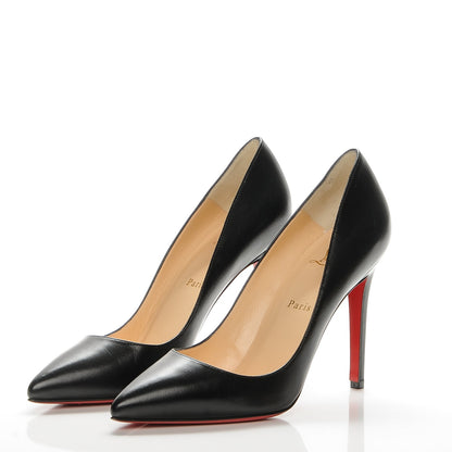 Christian Louboutin Kid Pigalle 100 Pumps 40 Black 2 of 9