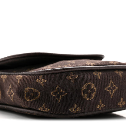 Louis Vuitton Monogram Mini Lin Pochette Cancun Ebene 7 of 8