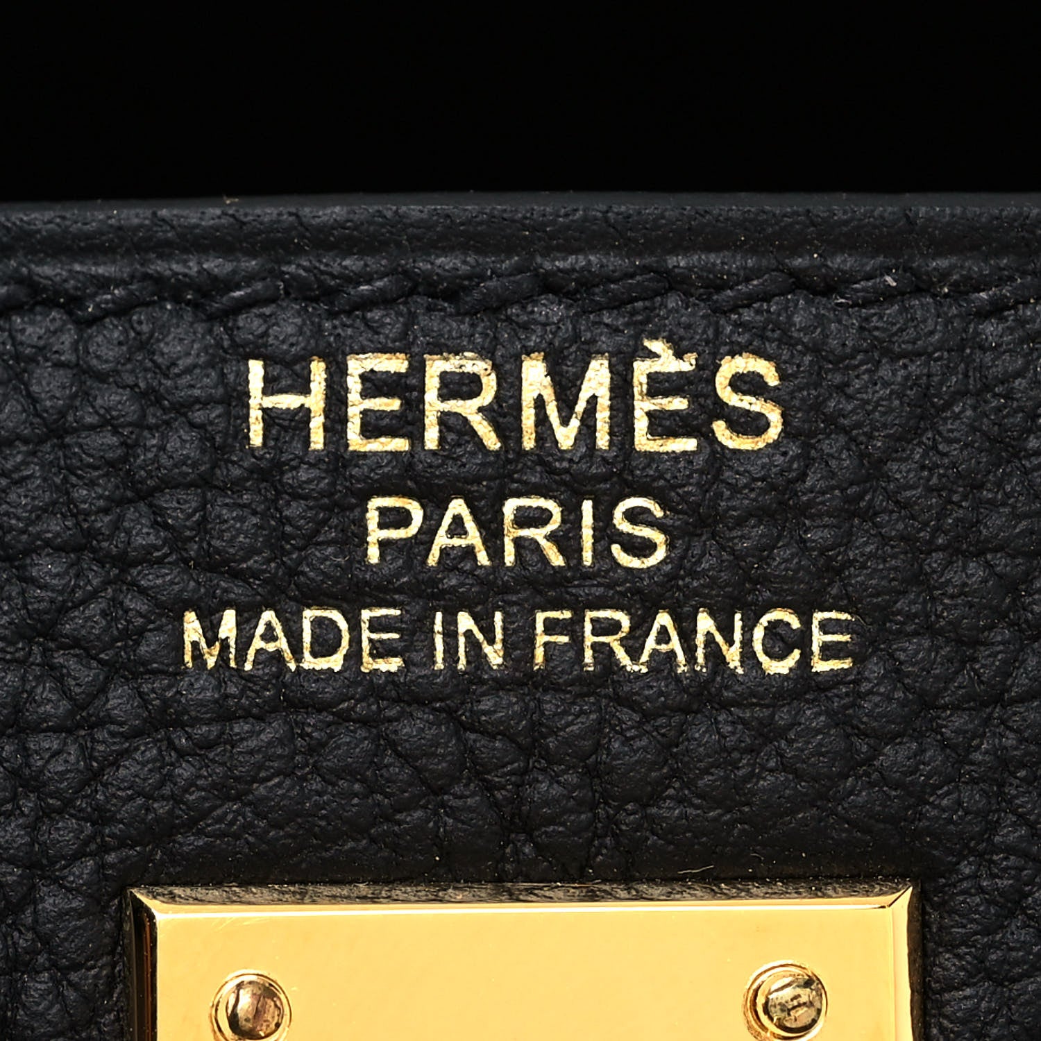 Hermes Togo Kelly Retourne 25 Black 19 of 35