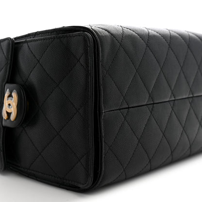 Chanel Caviar Quilted Small Chanel 25 Handbag Black 8 of 10