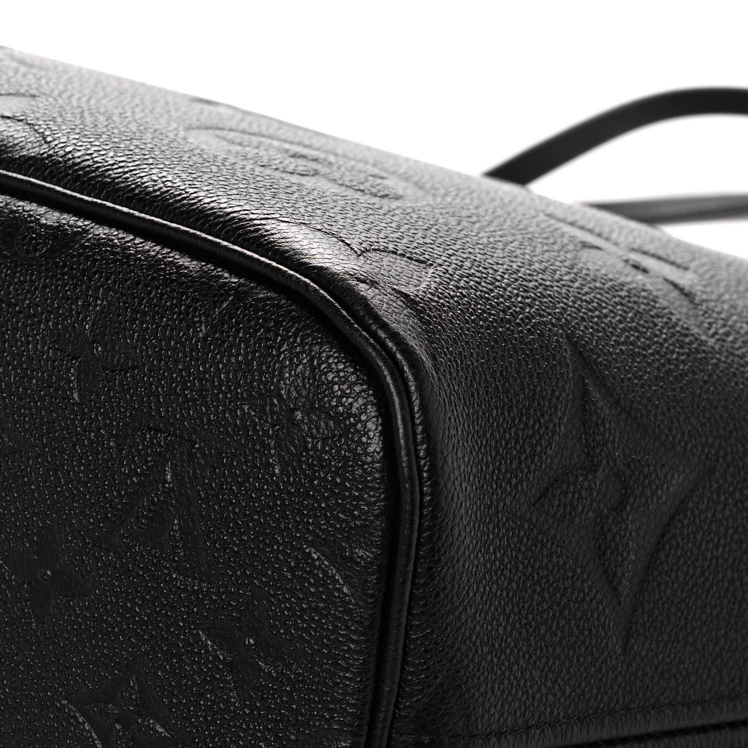 Louis Vuitton Empreinte Monogram Giant Neverfull MM Black 11 of 13