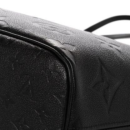 Louis Vuitton Empreinte Monogram Giant Neverfull MM Black 11 of 13
