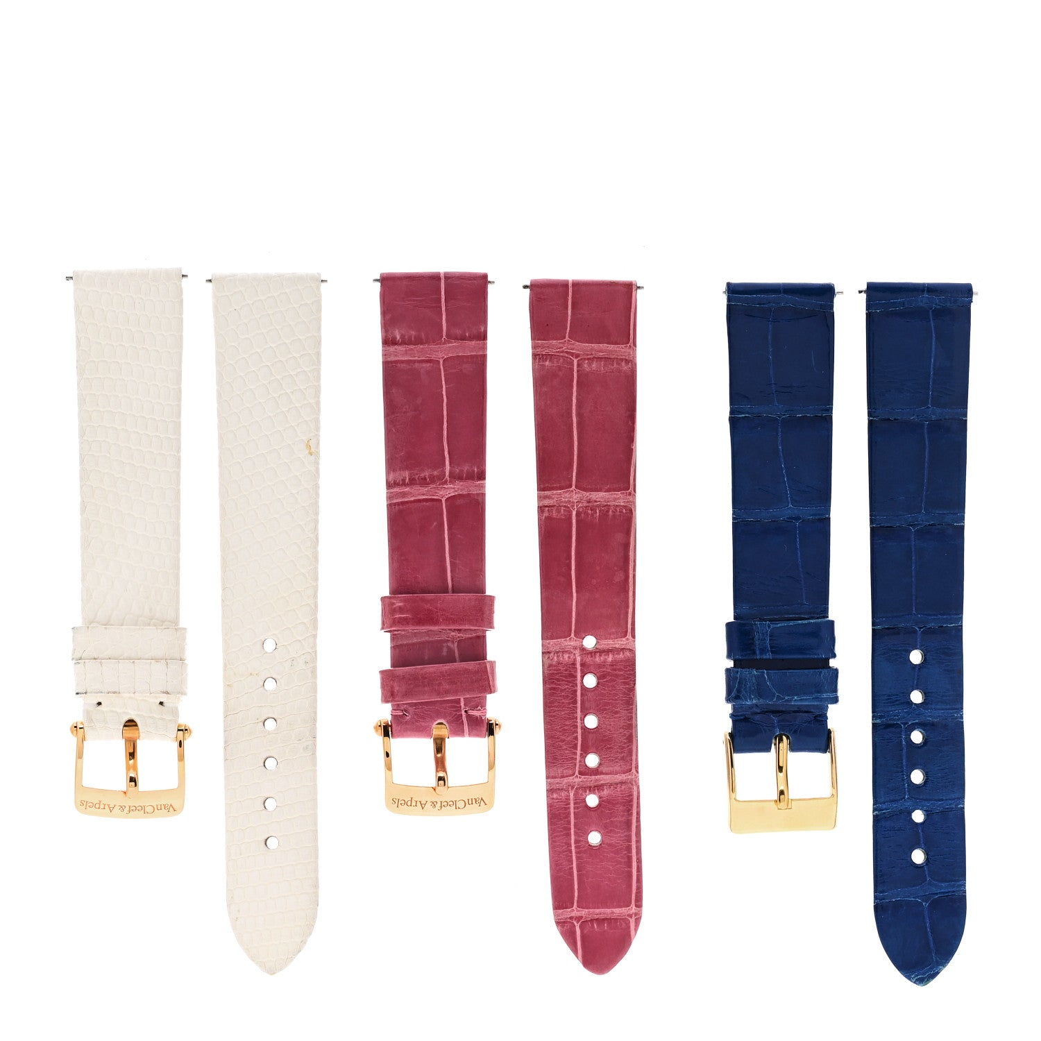 Van Cleef & Arpels 18K Rose Gold Diamond Bezel 32mm Charms Quartz Watch 5 of 5