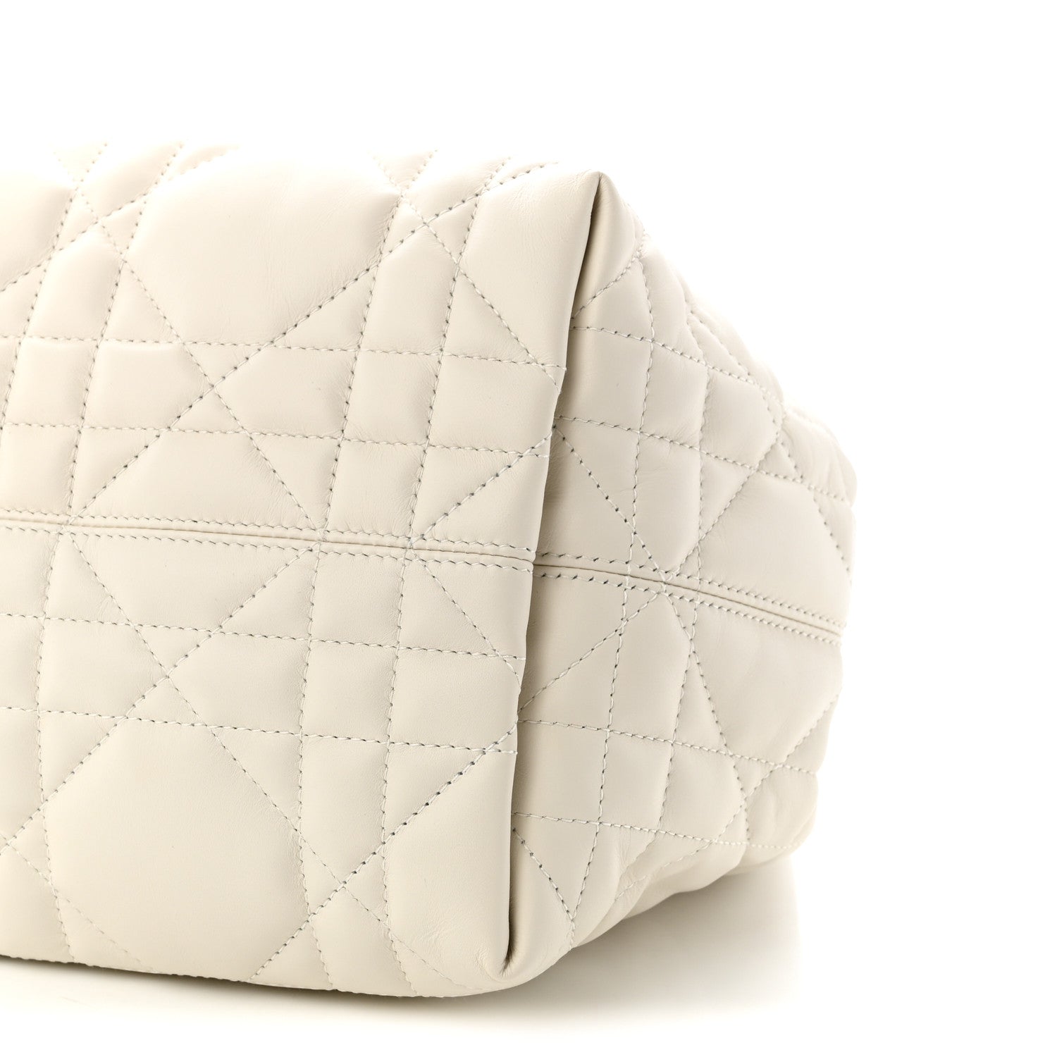 Christian Dior Calfskin Macrocannage Medium Toujours Latte 11 of 11
