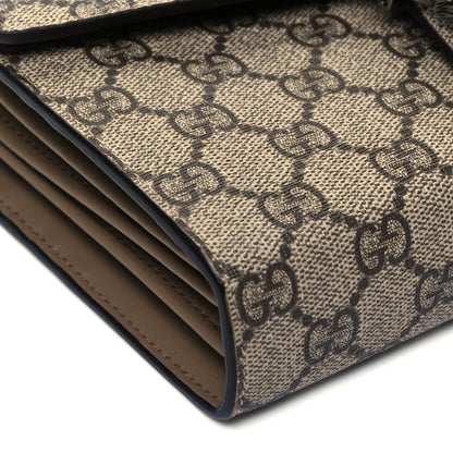 Gucci GG Supreme Monogram Mini Dionysus Chain Wallet Beige Taupe 7 of 8