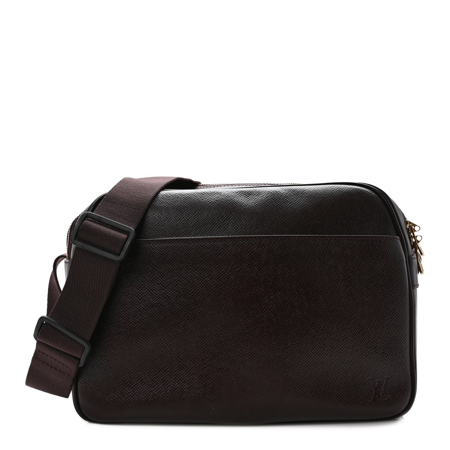 Louis Vuitton Taiga Reporter Messenger Acajou 1 of 10
