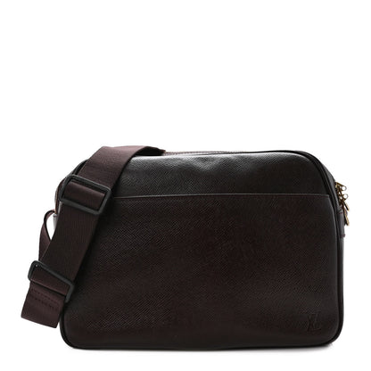 Louis Vuitton Taiga Reporter Messenger Acajou 1 of 10