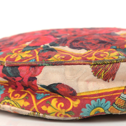 Dolce & Gabbana Fabric Floral Print Round Crossbody Multicolor 8 of 10