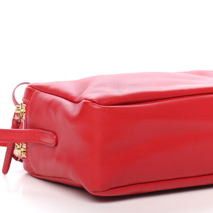 Mansur Gavriel Calfskin Double Zip Crossbody Flamma 5 of 6