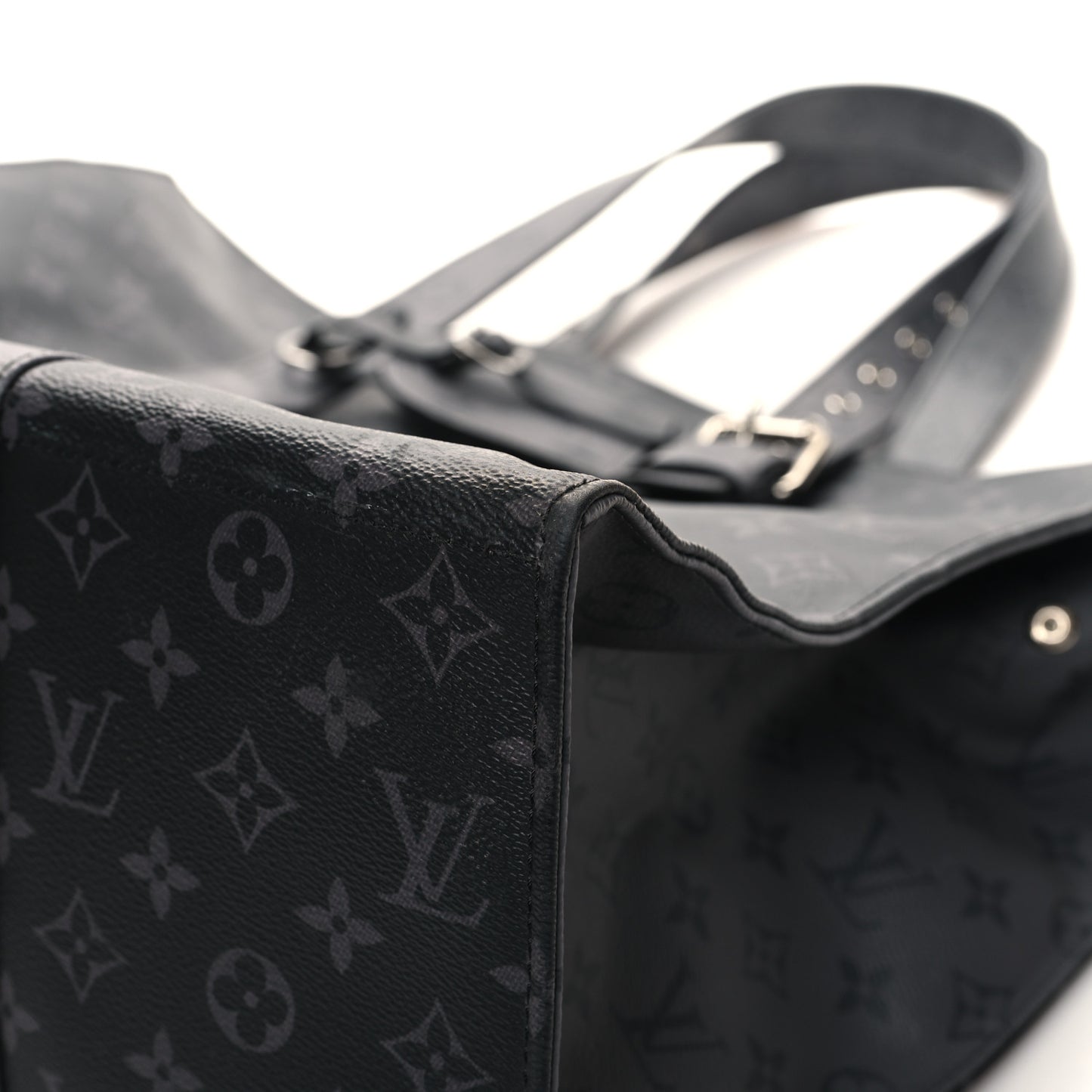 Monogram Eclipse Cabas Zippe GM Black