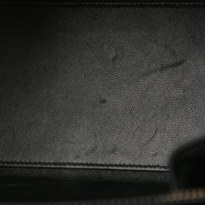 Celine Glazed Calfskin Micro Tri-Color Luggage Dark Blue 10 of 10