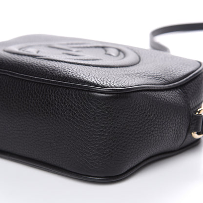 Gucci Pebbled Calfskin Small Soho Disco Bag Black 9 of 10