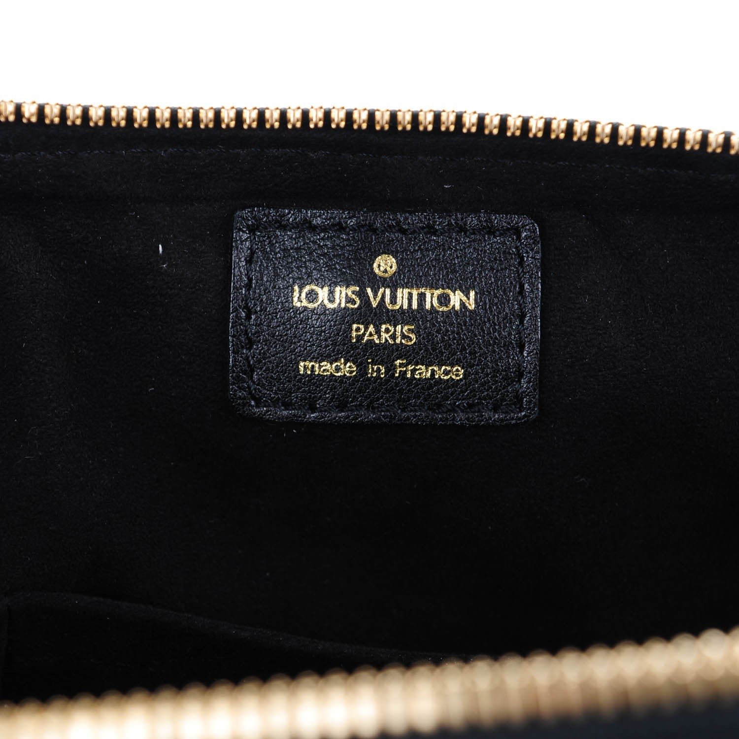 Louis Vuitton Calfskin Patent Embossed Monogram Stephen Ivory 6 of 7