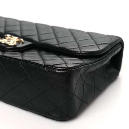 Chanel Lambskin Quilted Medium Westminster Pearl Flap Black 10 of 10