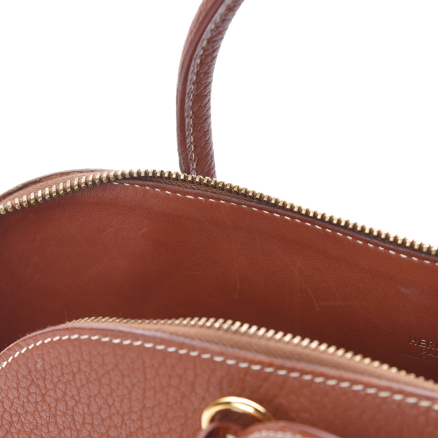 Hermes Buffle Bolide 35 Marron D'Inde 16 of 16