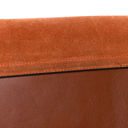 Chloe Suede Calfskin Small Faye Shoulder Bag Tobacco 12 of 12
