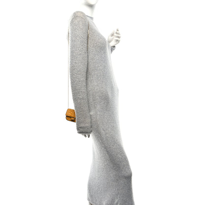 Fendi Nappa Matisse FF Embossed Nano Baguette Charm Zucca 2 of 10