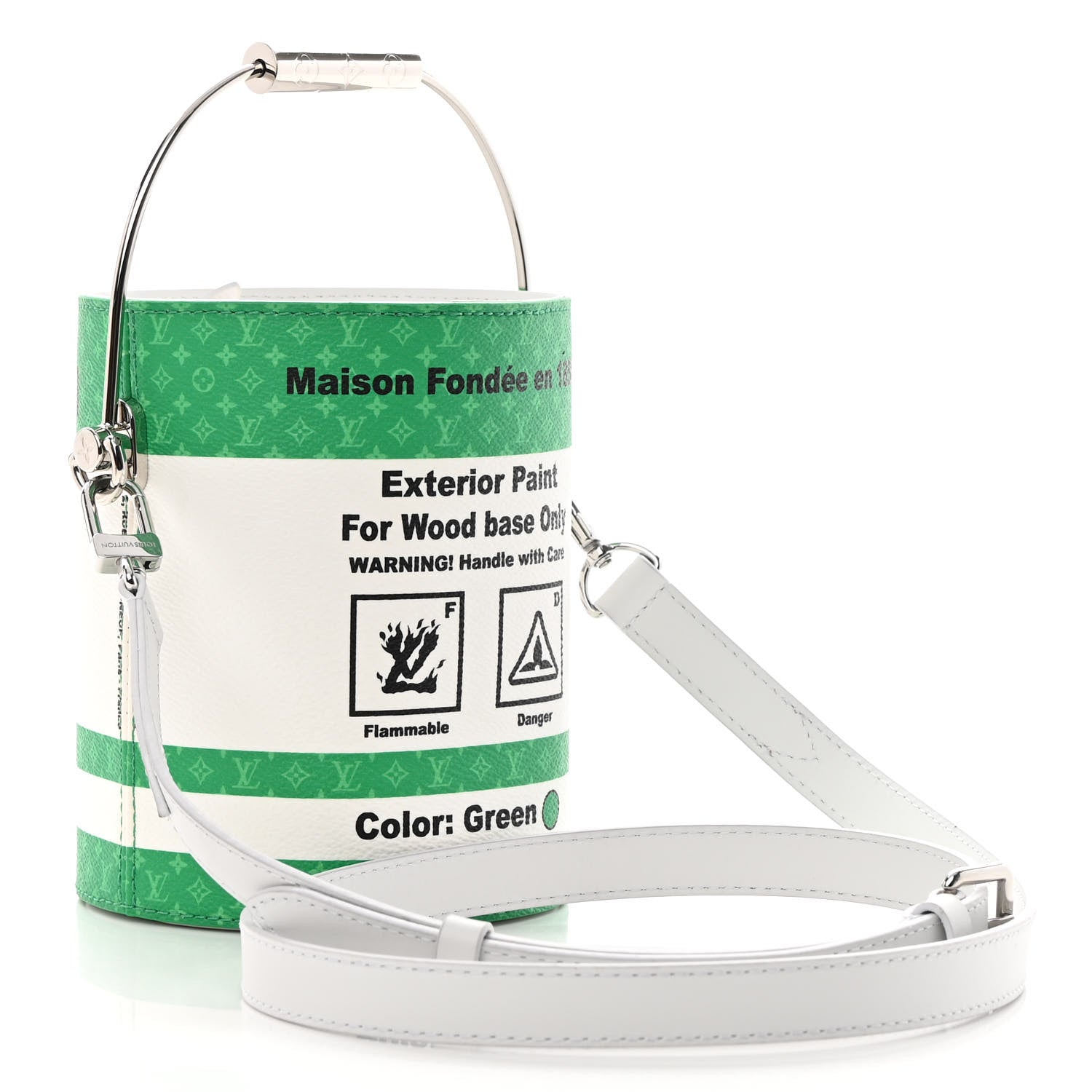 Louis Vuitton Monogram LV Paint Can Green 3 of 10