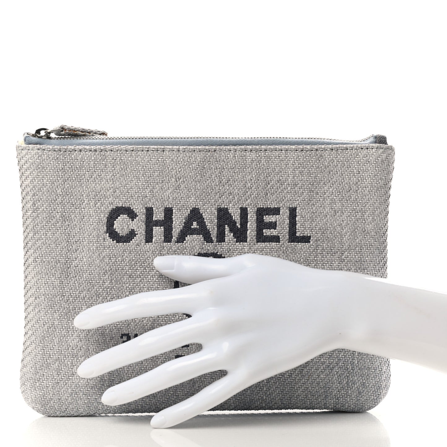 Canvas Medium Deauville Pouch Blue