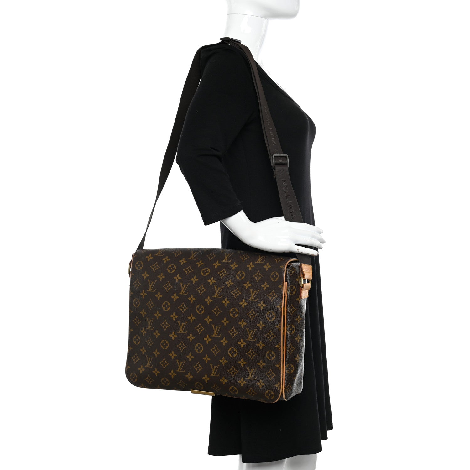 Louis Vuitton Monogram Abbesses Messenger Bag 2 of 16