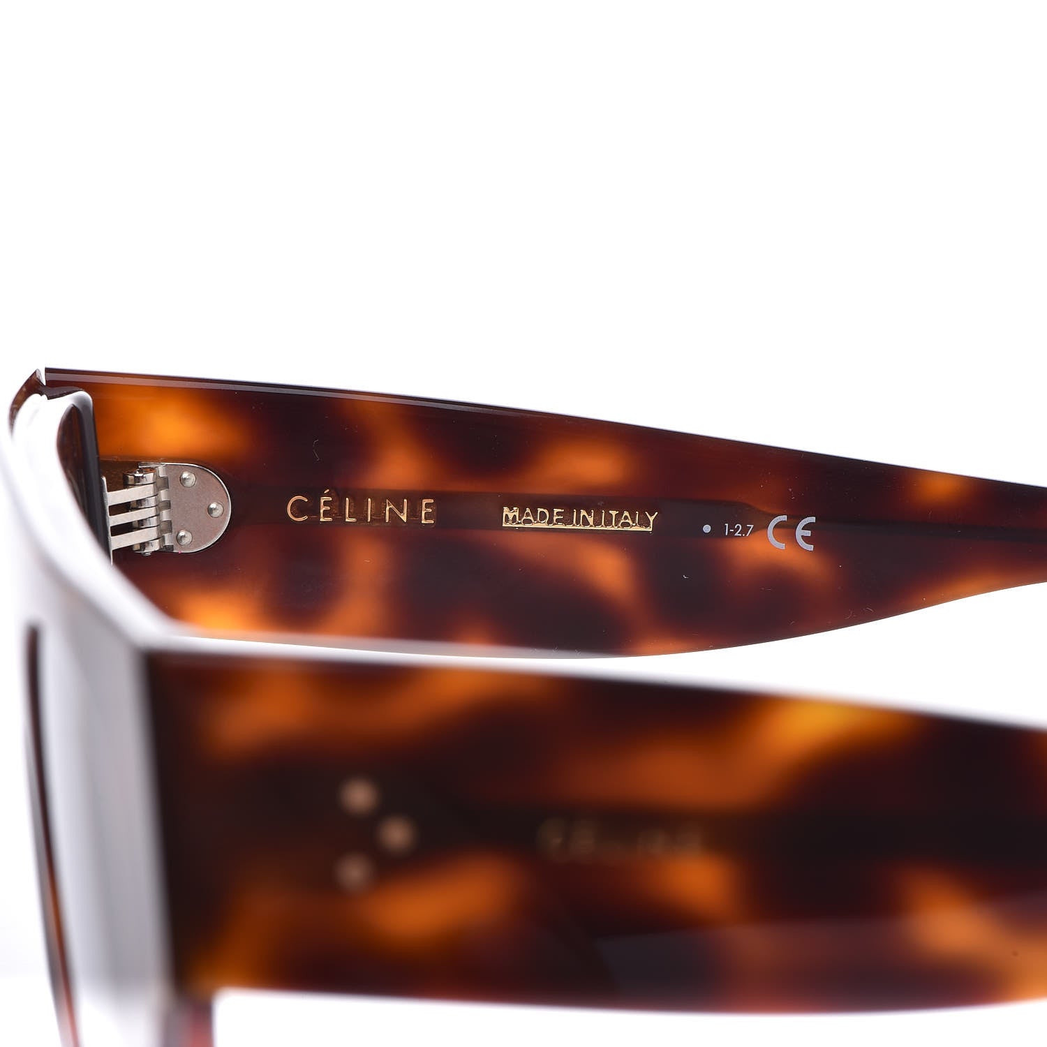 Celine Shadow Sunglasses CL 40012I Tortoise 6 of 6