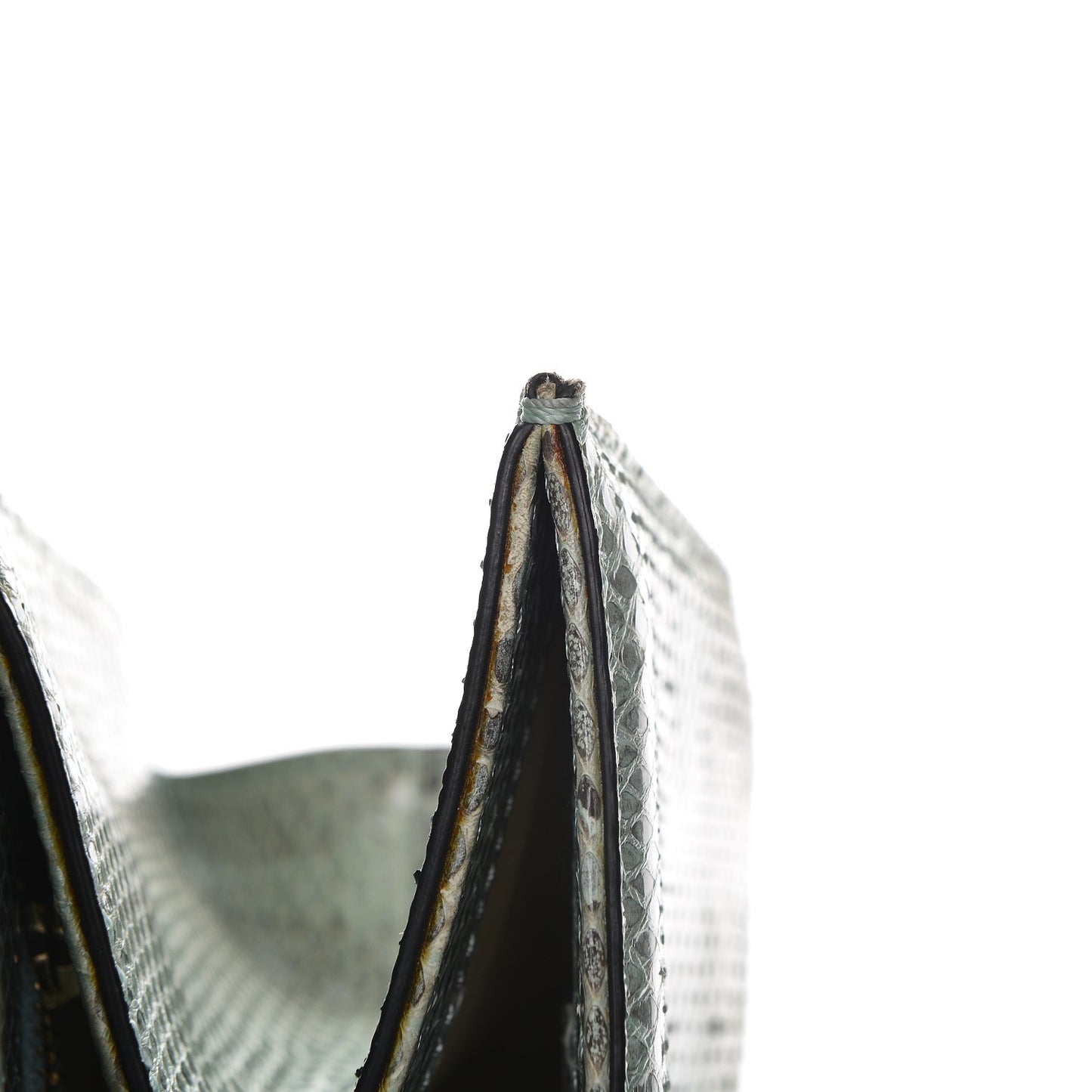 Python Large Glam Lock Rockstud Flap