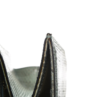 Valentino Garavani Python Large Glam Lock Rockstud Flap 11 of 13