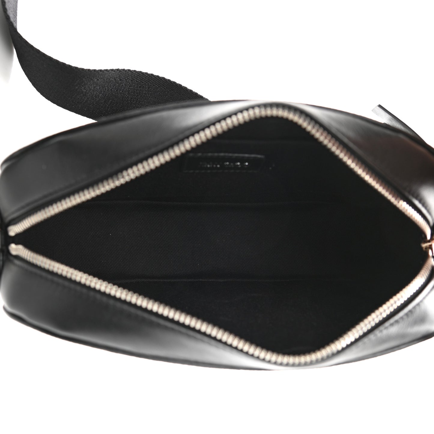 Metallic Fabric Plaid Prince Of Stars Crossbody Bag Silver Black