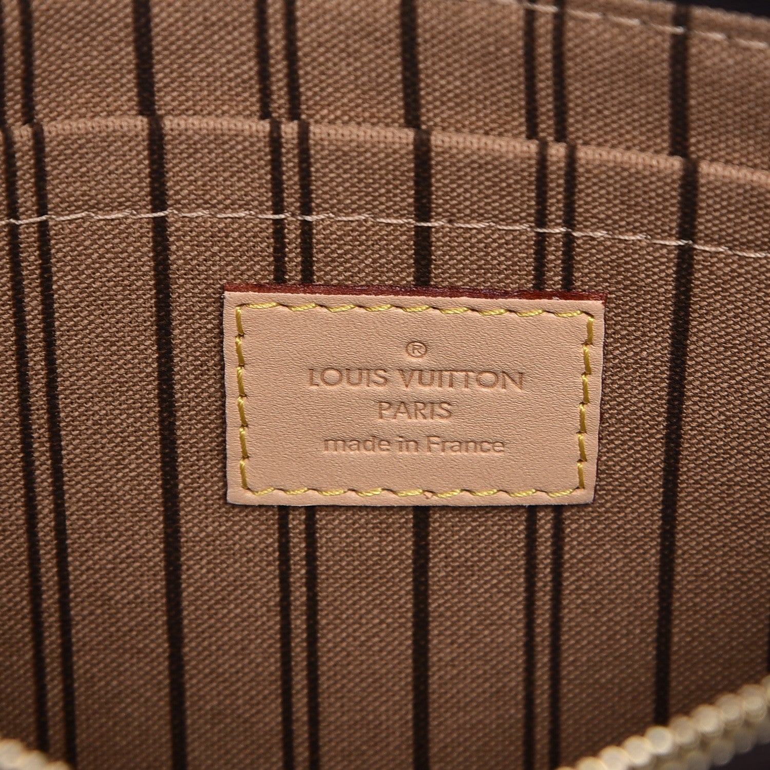 Louis Vuitton Monogram Neverfull MM GM Pochette 6 of 7