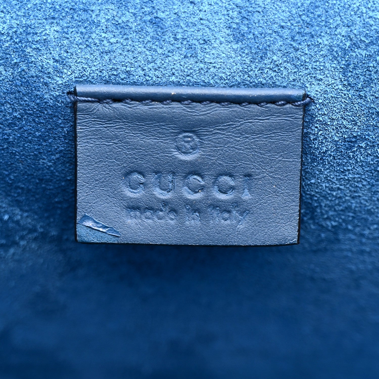 Gucci GG Supreme Monogram Blooms Medium Dionysus Shoulder Bag Beige Navy Vintage Blue 7 of 18