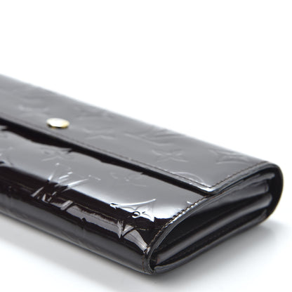 Louis Vuitton Vernis Sarah Wallet Amarante 6 of 9