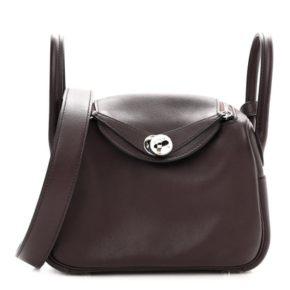 Hermes Swift Mini Lindy 20 Rouge Sellier 1 of 11