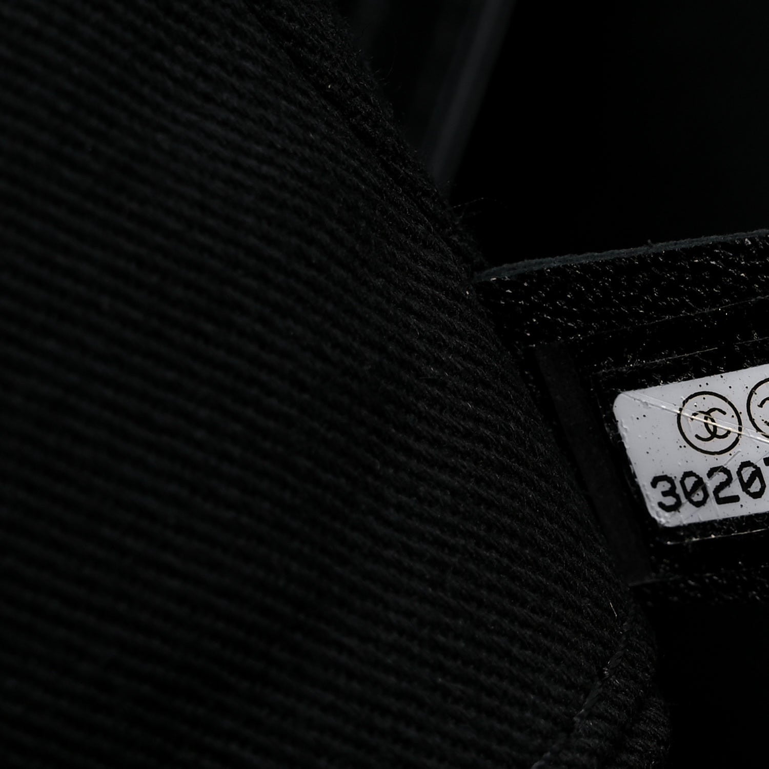 Chanel Canvas Medium Deauville Tote Black 10 of 11