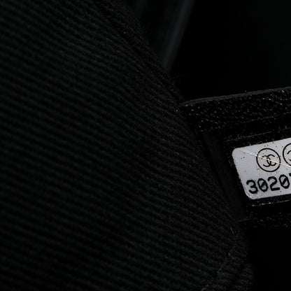 Chanel Canvas Medium Deauville Tote Black 10 of 11