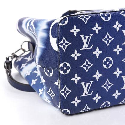 Louis Vuitton Monogram Escale Neonoe MM Blue 6 of 10