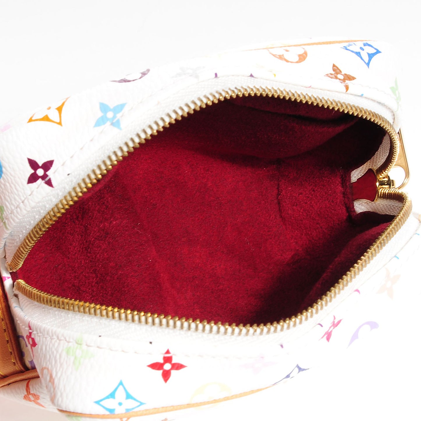 Monogram Multicolor Trousse Wapity White