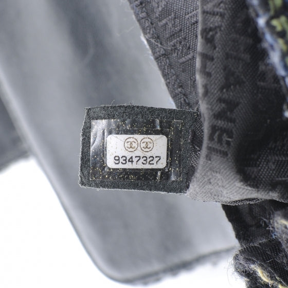 Tweed Mix Small Flap Blue Green