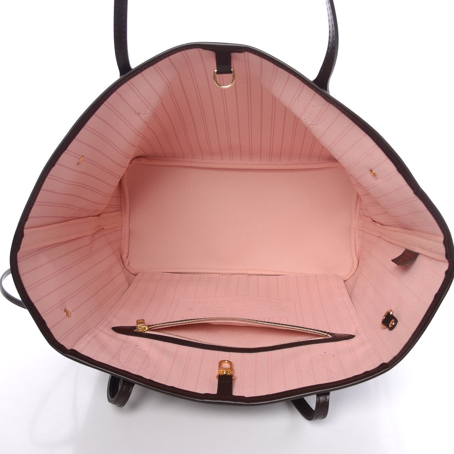 Damier Ebene Neo Neverfull MM Rose Ballerine