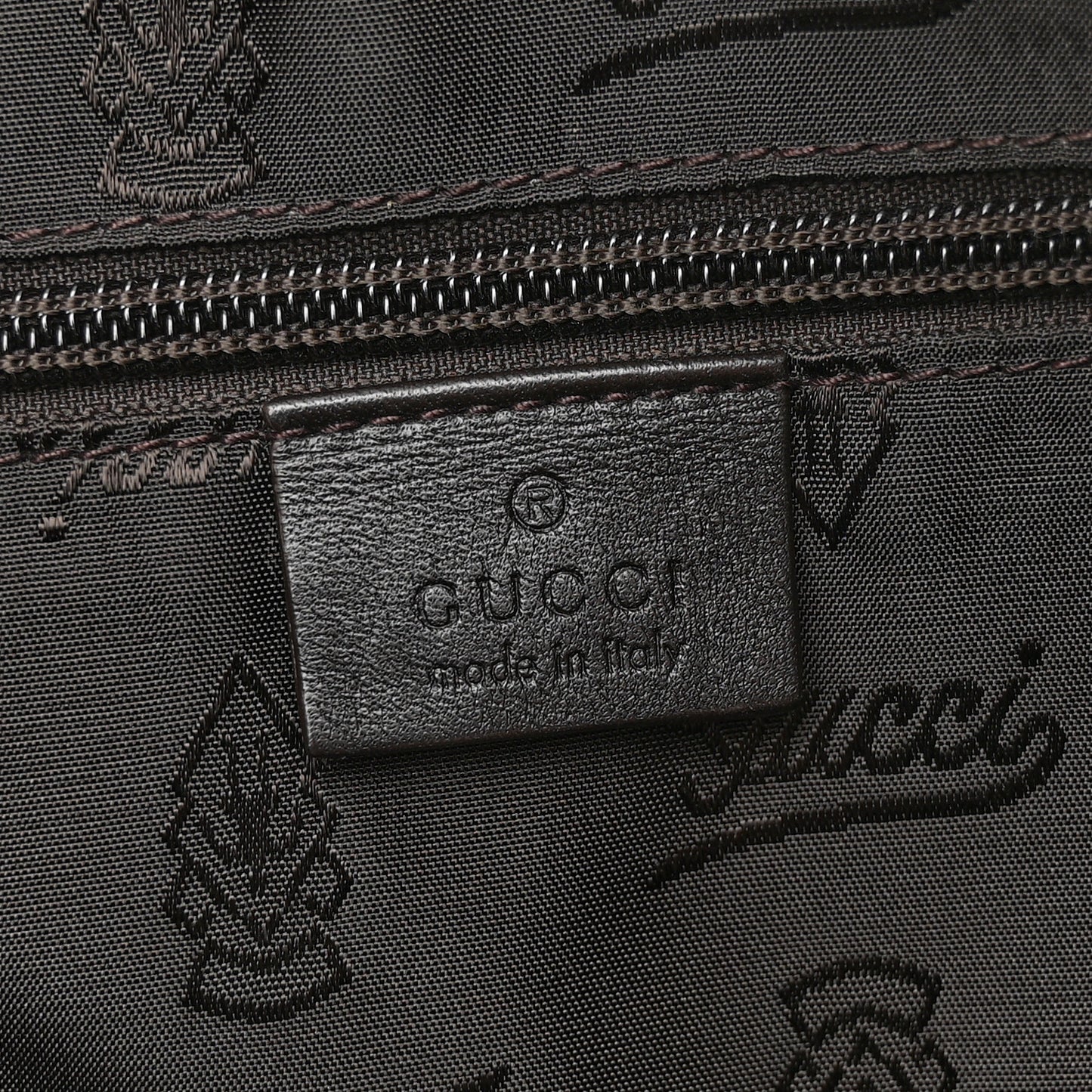 Guccissima Signature Eden Briefcase Black