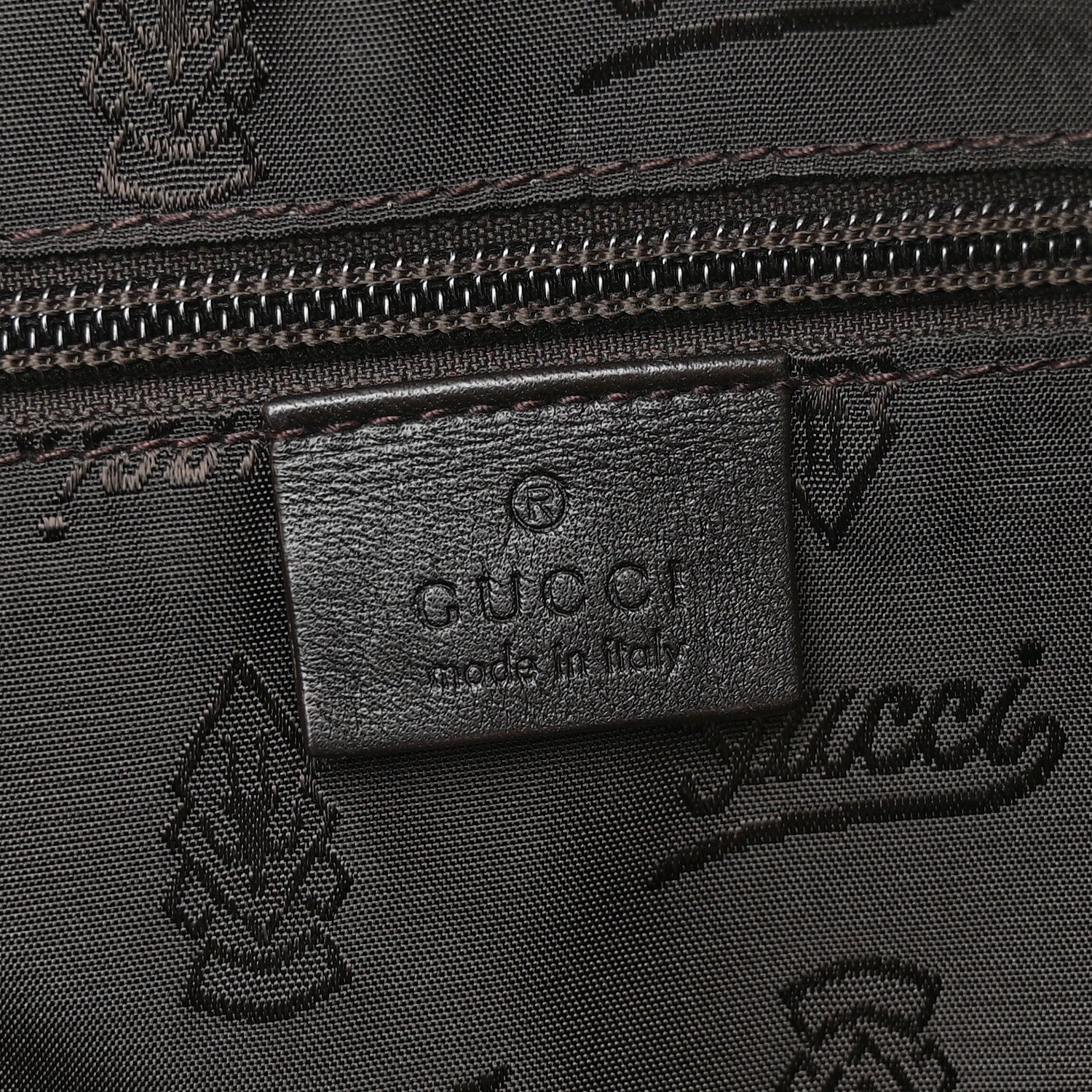 Gucci Guccissima Signature Eden Briefcase Black 6 of 13