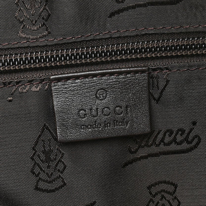 Gucci Guccissima Signature Eden Briefcase Black 6 of 13
