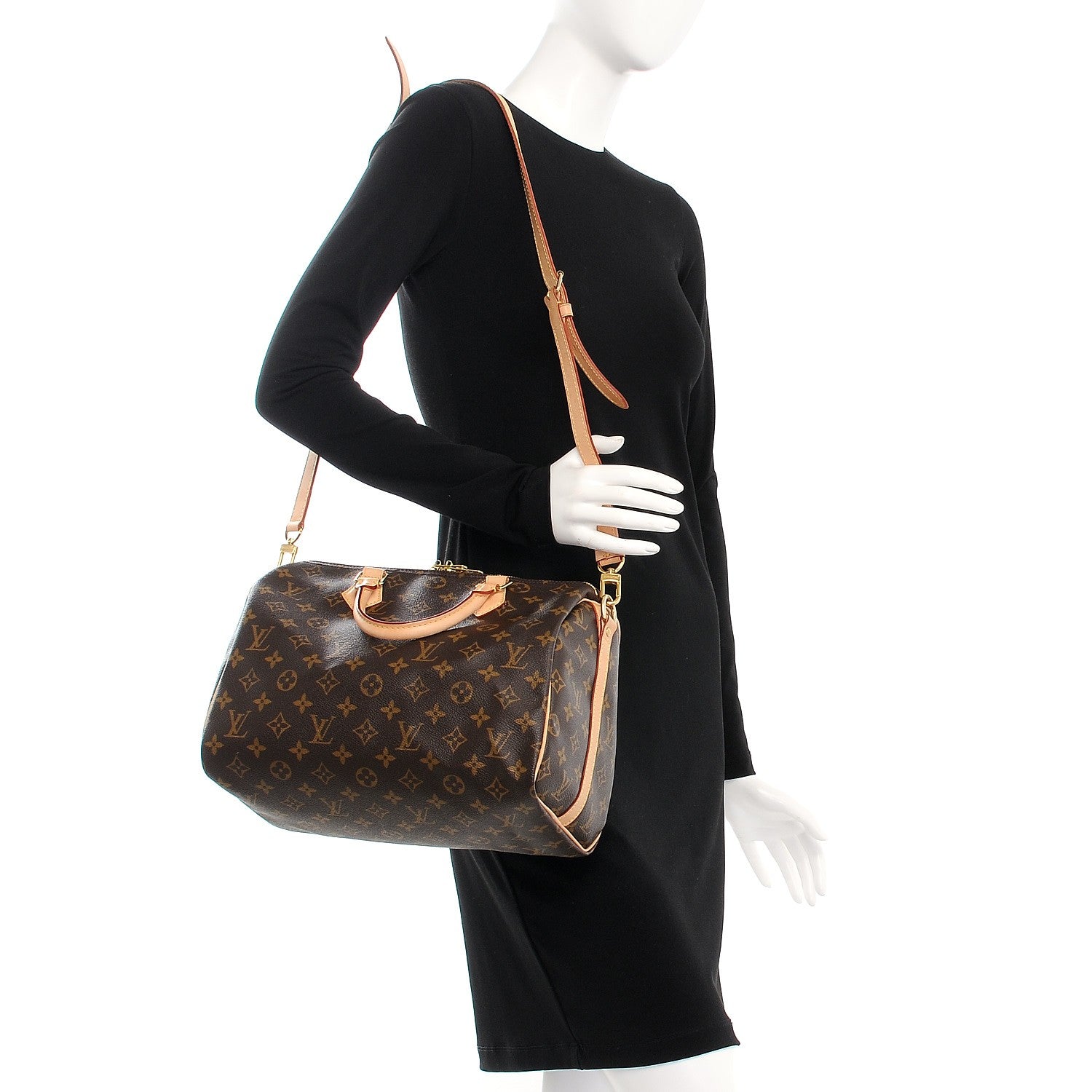 Louis Vuitton Monogram Speedy Bandouliere 30 2 of 9