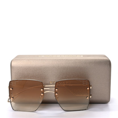 Bulgari Metal Grade Sunglasses 6178 Pale Gold 8 of 8