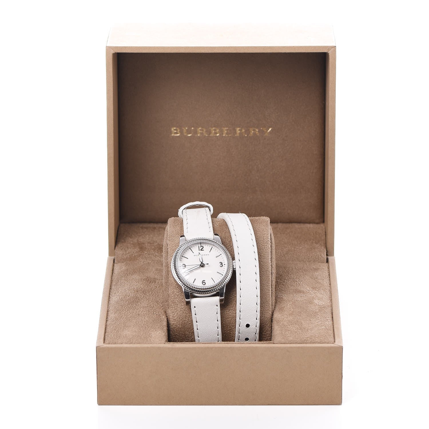 Burberry Stainless Steel Calfskin 30mm Double Wrap Quartz Watch BU7846 12 of 12
