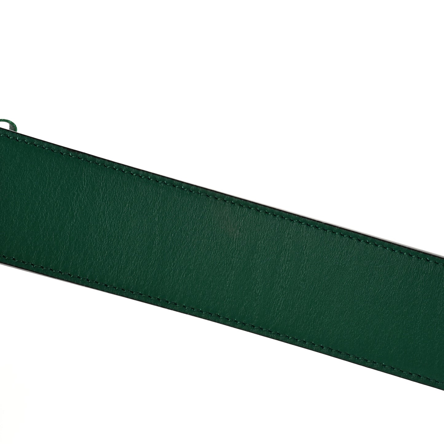 Calfskin Ceramic Glass Double G 40mm Belt 90 36 Emerald Multicolor