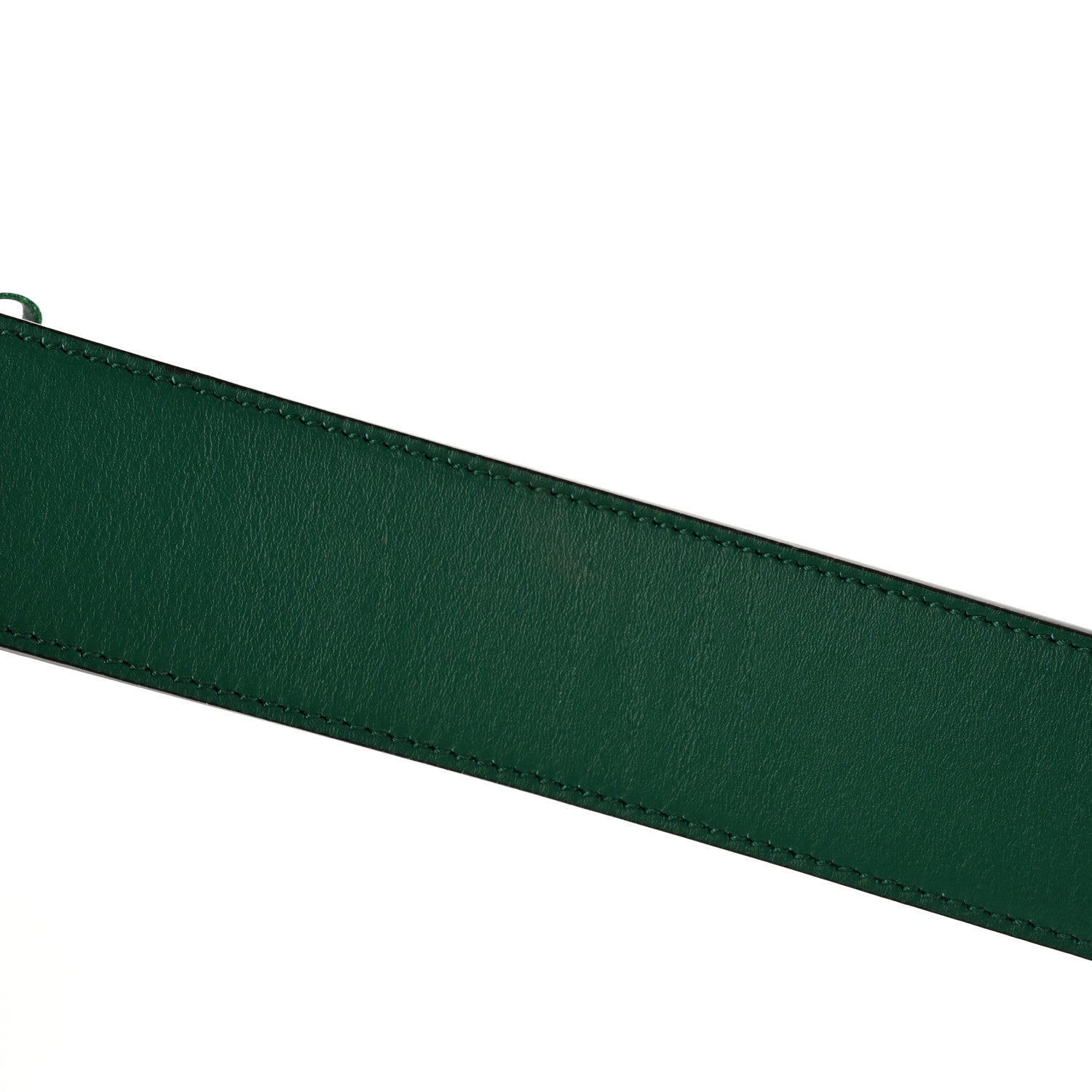 Gucci Calfskin Ceramic Glass Double G 40mm Belt 90 36 Emerald Multicolor 6 of 9