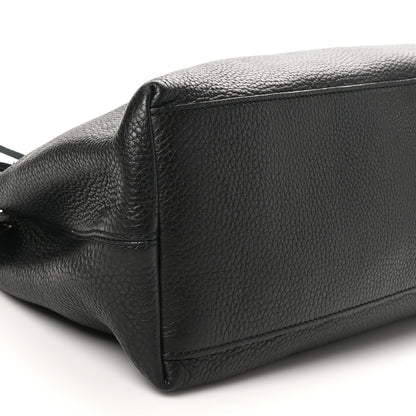 Gucci Pebbled Calfskin Medium Soho Chain Shoulder Bag Black 9 of 10