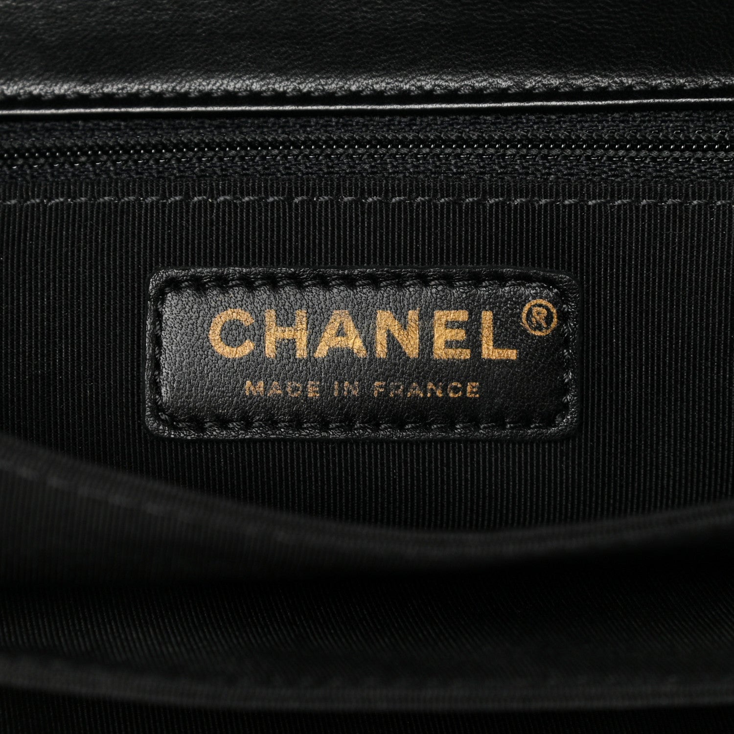 Chanel Patent Goatskin Quilted 3 Pocket Accordion Flap Black 6 of 10
