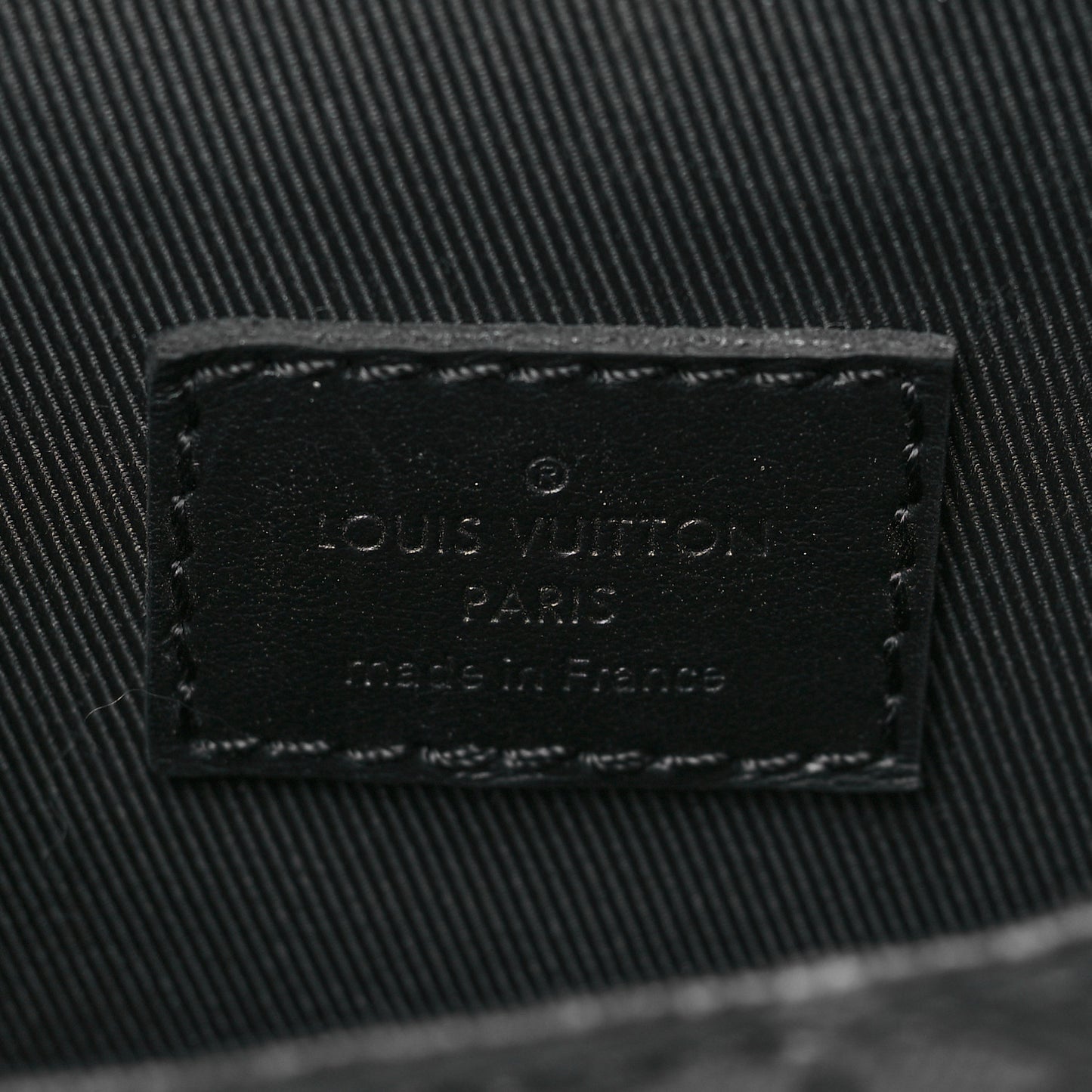 Monogram Eclipse Saumur Slingbag Black