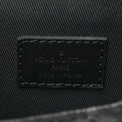 Louis Vuitton Monogram Eclipse Saumur Slingbag Black 6 of 9